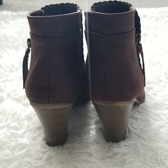MIA Brown Ankle Booties  Sz 11 - Picture 5 of 10